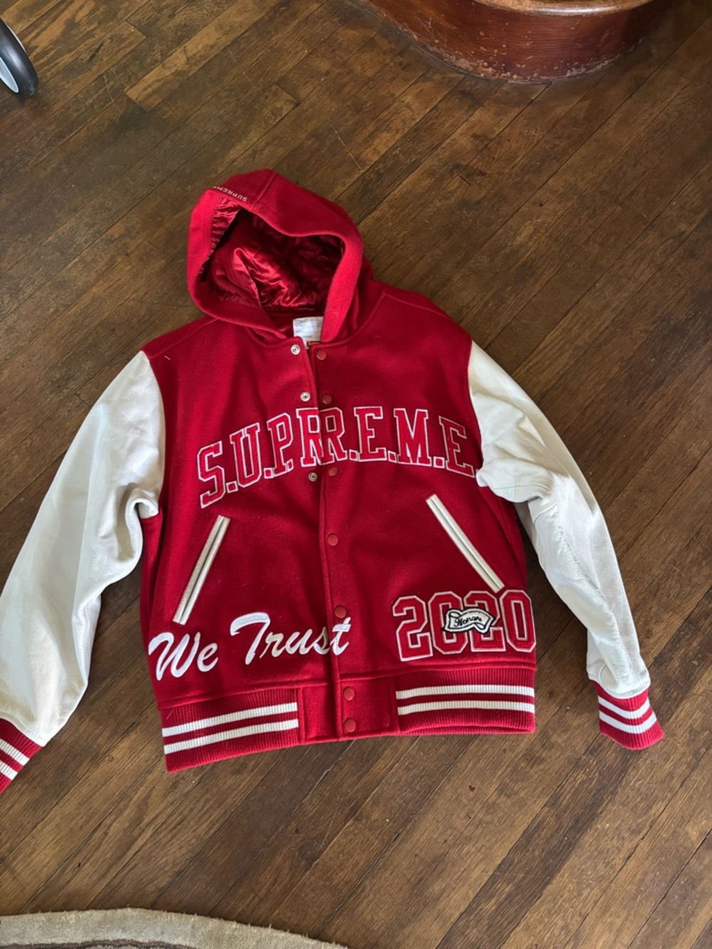 Supreme varsity jacket